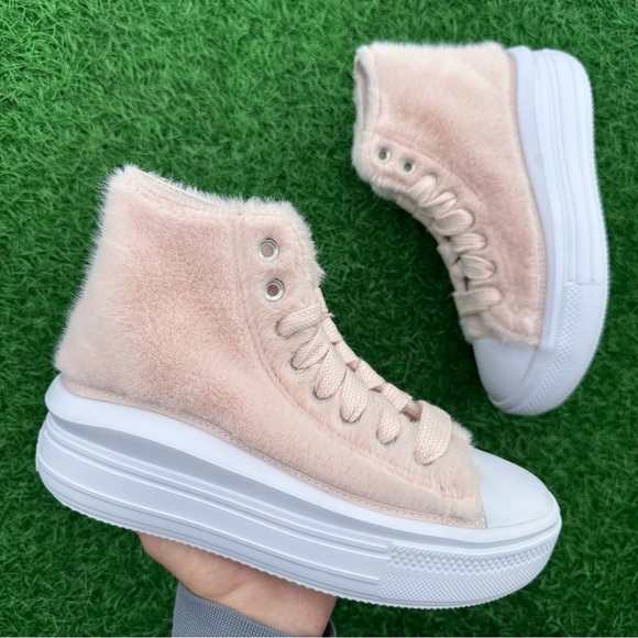 Converse Shoes - Converse Chuck Taylor All Star Move Hi Blush Hush
